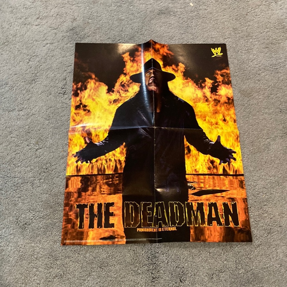 Wwe the undertaker poster
